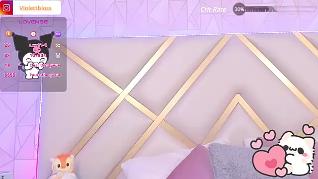 Violettbloss online show from 01/14/25, 05:19