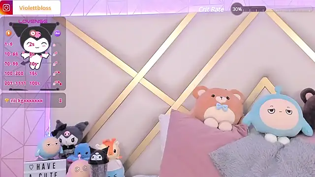 Violettbloss online show from 01/17/25, 10:01