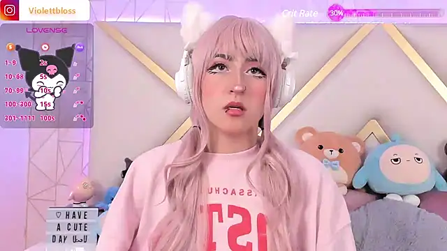 Violettbloss online show from 02/10/25, 09:15