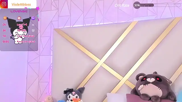 Violettbloss online show from 02/13/25, 03:18