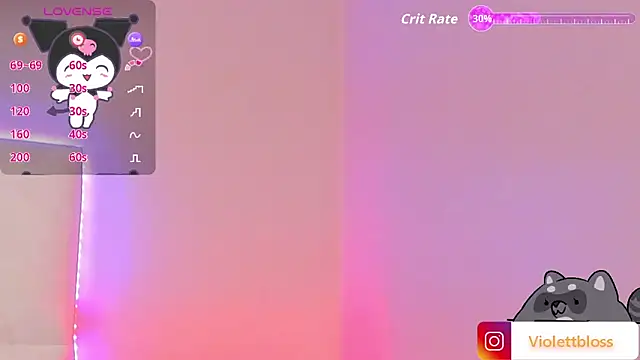 Violettbloss online show from 09/09/25, 03:39