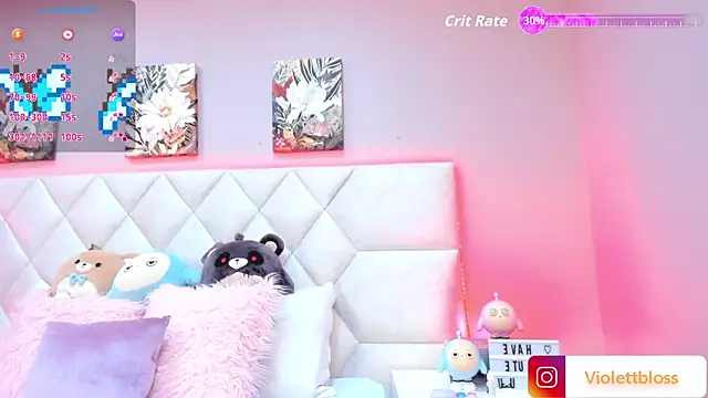 Violettbloss online show from 09/19/25, 03:08