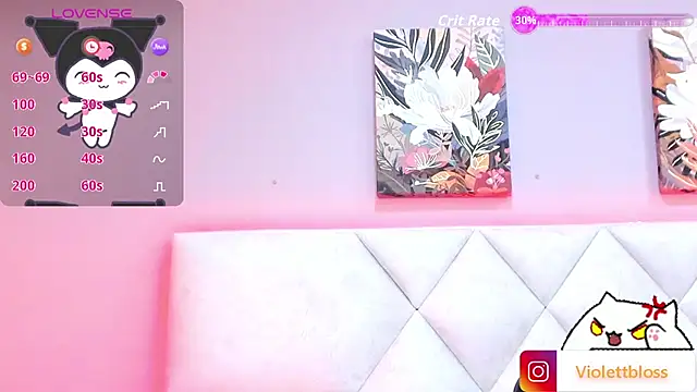 Violettbloss online show from 09/23/25, 03:31