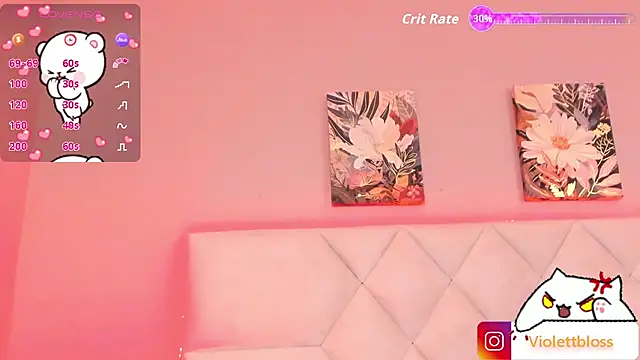 Violettbloss online show from 09/24/25, 03:21