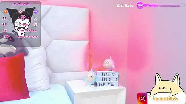 Violettbloss online show from 09/26/25, 03:10