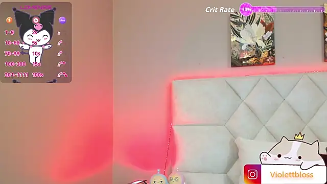 Violettbloss online show from 10/01/25, 03:34