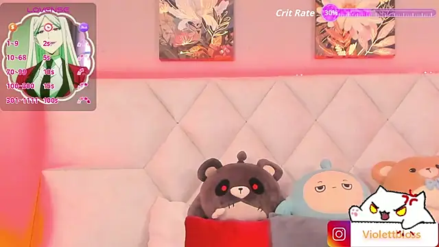 Violettbloss online show from 10/03/25, 07:44