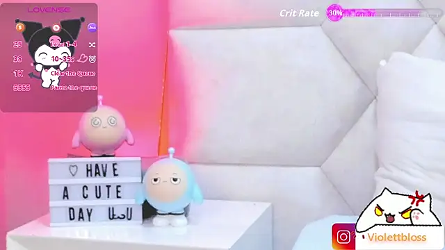 Violettbloss online show from 10/08/25, 03:26