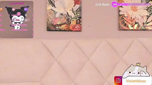Violettbloss online show from 10/24/25, 03:58