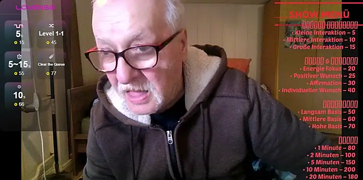 Sammy1660 online show from 04/12/26, 02:55