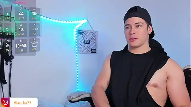 Alan hadid1 online show from 02/16/25, 08:55