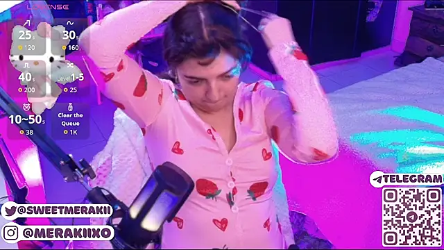 meraki fraise online show from 04/12/26, 04:39