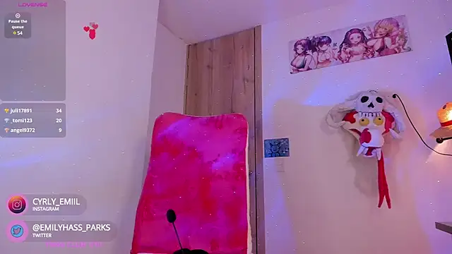 Angels Emily online show from 01/04/25, 05:27