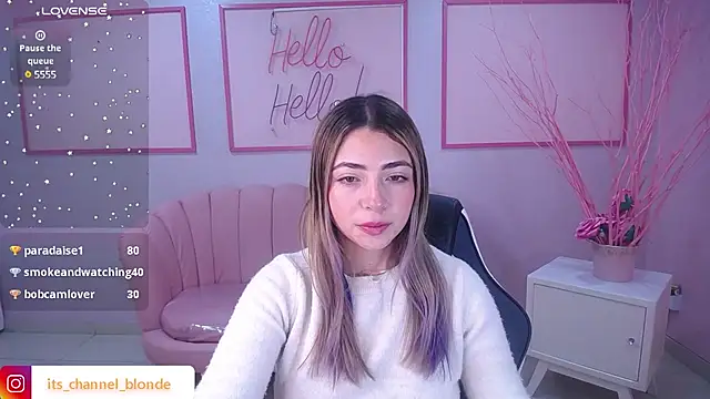 channel blonde a online show from 01/03/25, 07:39