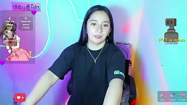 Snapshot of litle_mily_ chatting on 03/19/25, 09:05 litle mily  online show from 03/19/25, 09:05