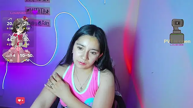 Snapshot of litle_mily_ chatting on 03/22/25, 03:20 litle mily  online show from 03/22/25, 03:20
