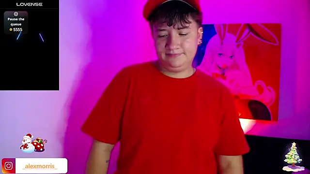 Snapshot of _AlexMorris chatting on 12/14/24, 08:34 AlexMorris online show from 12/14/24, 08:34