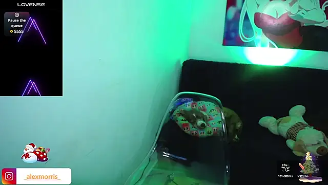 Snapshot of _AlexMorris chatting on 12/19/24, 09:18 AlexMorris online show from 12/19/24, 09:18