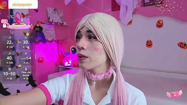 DaripQueen online show from 10/16/25, 01:45