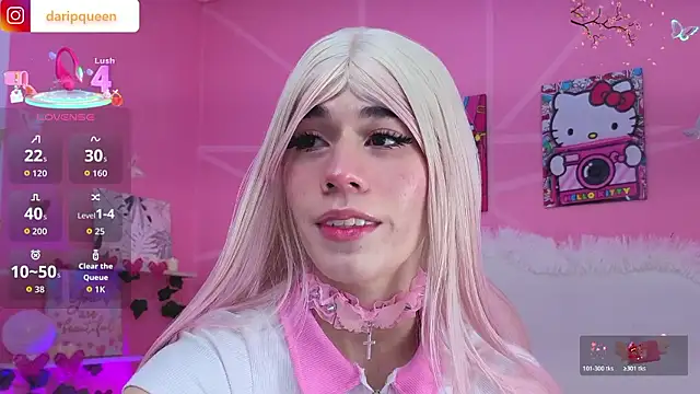 DaripQueen online show from 01/09/26, 02:09