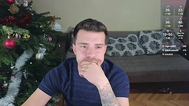 Snapshot of JohnnyStepBro chatting on 12/26/24, 09:58 JohnnyStepBro online show from 12/26/24, 09:58