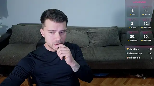 Snapshot of JohnnyStepBro chatting on 10/23/25, 04:50 JohnnyStepBro online show from 10/23/25, 04:50