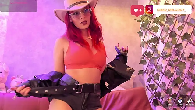 Snapshot of RedMeloddy chatting on 02/13/26, 09:22 RedMeloddy online show from 02/13/26, 09:22