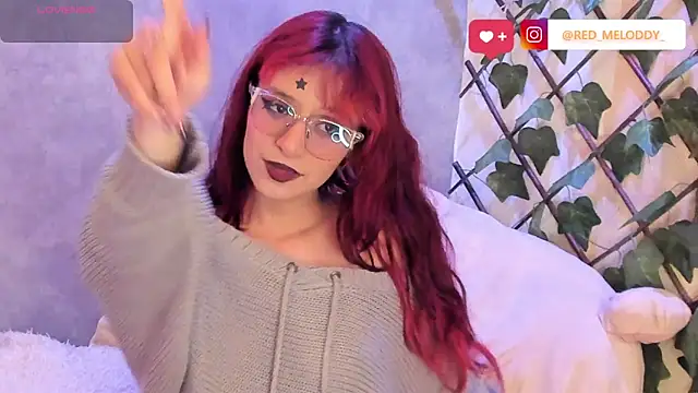 Snapshot of RedMeloddy chatting on 02/17/26, 11:44 RedMeloddy online show from 02/17/26, 11:44