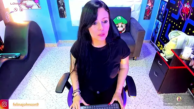 Snapshot of FelinaJohnson chatting on 03/21/25, 08:40 FelinaJohnson online show from 03/21/25, 08:40