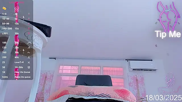 Keila Mendoza online show from 03/18/25, 08:37