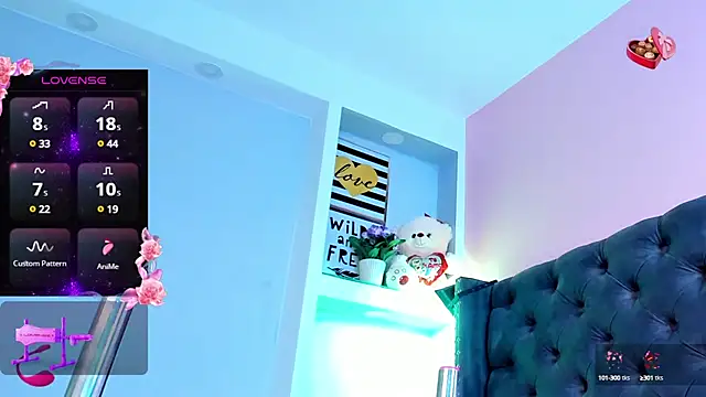 IsaValencia online show from 01/11/25, 01:59