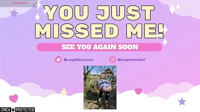 Snapshot of largebootylexi chatting on 02/10/25, 11:34 largebootylexi online show from 02/10/25, 11:34