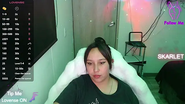 Snapshot of Skarlet_Adams28 chatting on 10/10/25, 11:48 Skarlet Adams28 online show from 10/10/25, 11:48