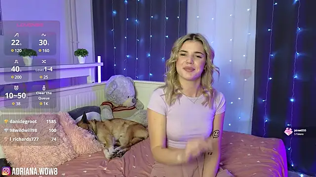 adrianawow1 online show from 01/18/25, 03:31