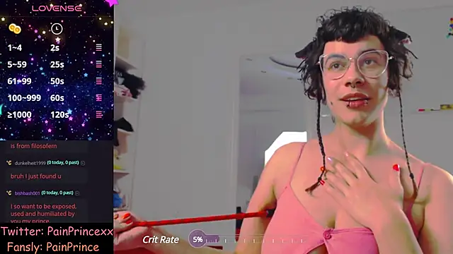 Snapshot of pain_princee chatting on 12/07/24, 12:30 pain princee online show from 12/07/24, 12:30