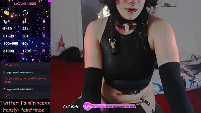 Snapshot of pain_princee chatting on 01/16/25, 05:44 pain princee online show from 01/16/25, 05:44