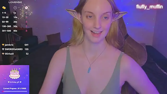 Fluffy muffin  online show from 01/15/25, 10:13