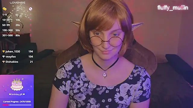 Fluffy muffin  online show from 01/17/25, 10:01