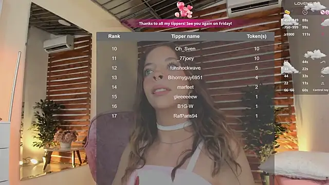 Sapphire Venuss online show from 03/13/25, 10:54