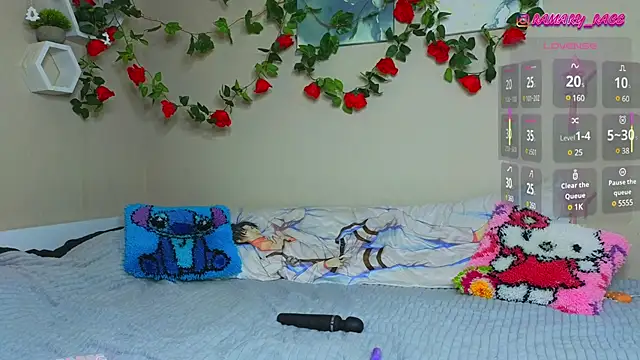 Snapshot of MaryRace chatting on 03/03/25, 12:16 MaryRace online show from 03/03/25, 12:16