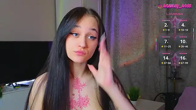 Snapshot of MaryRace chatting on 03/18/25, 02:48 MaryRace online show from 03/18/25, 02:48