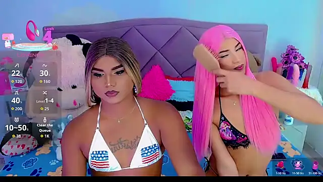 party duo trans online show from 04/05/26, 05:48