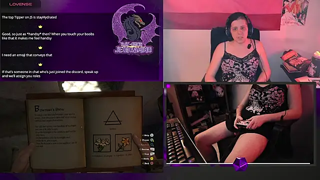 Rae-Suon online show from 02/21/25, 07:23