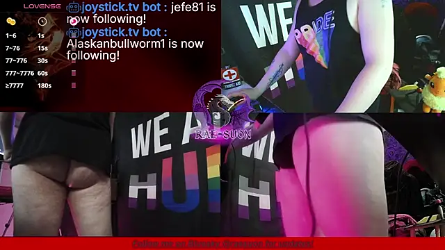 Snapshot of Rae-Suon chatting on 05/07/26, 04:07 Rae-Suon online show from 05/07/26, 04:07