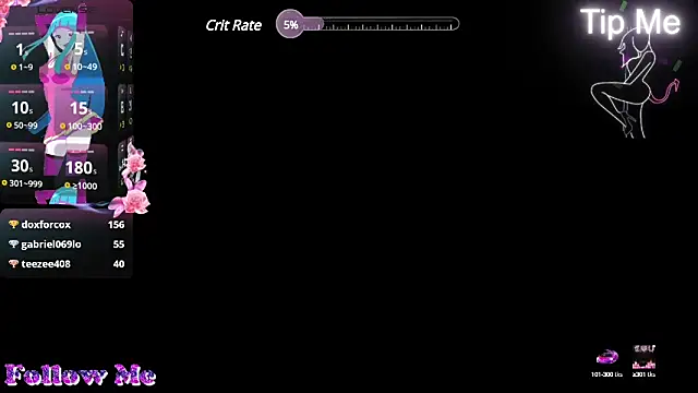 LucyWilow online show from 01/26/25, 06:17