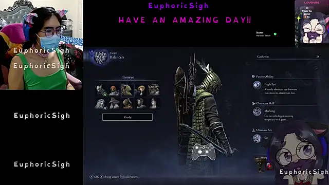 EuphoricSigh online show from 02/19/26, 07:43