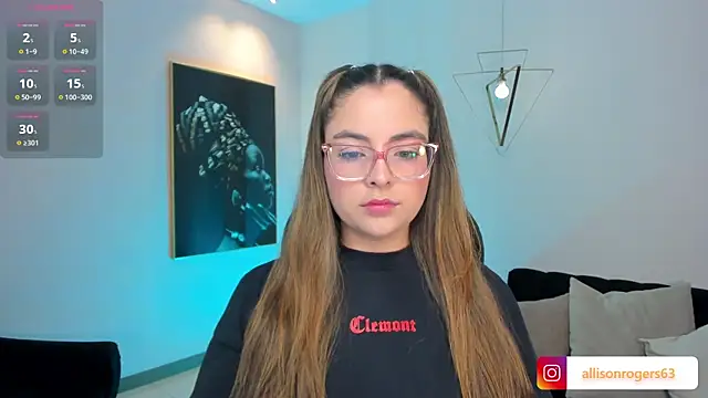 Snapshot of AllisonRogersX chatting on 04/05/26, 11:24 AllisonRogersX online show from 04/05/26, 11:24