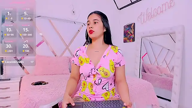 naughty  sara online show from 01/24/25, 03:34