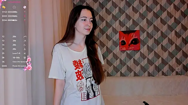 Snapshot of EvaBradley chatting on 02/03/25, 03:59 EvaBradley online show from 02/03/25, 03:59