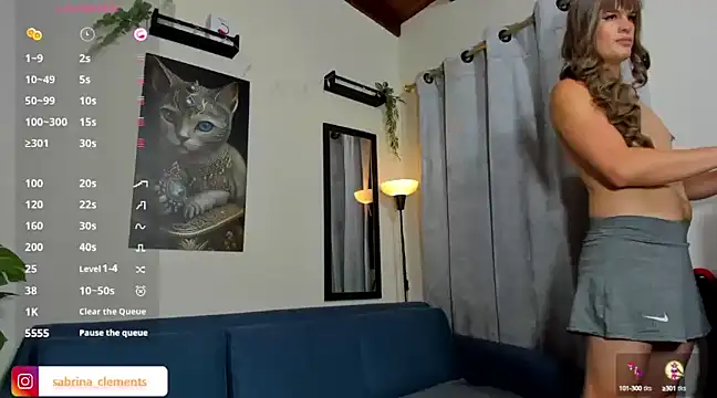 sabrina clementss online show from 02/01/25, 04:46